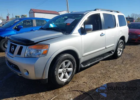 2011 Nissan Armada Sv from USA, damaged, VIN 5N1BA0ND7BN616037